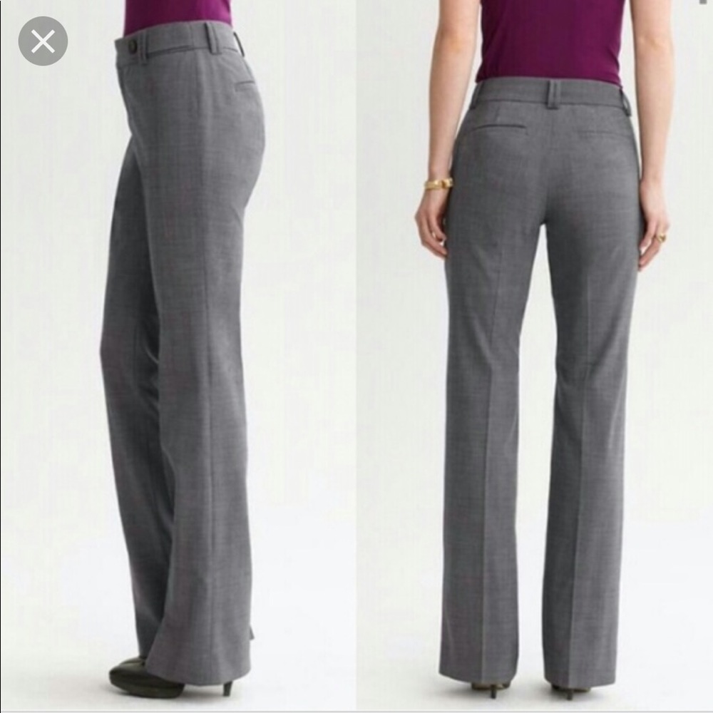 Banana Republic Martin Gray Dress Pants